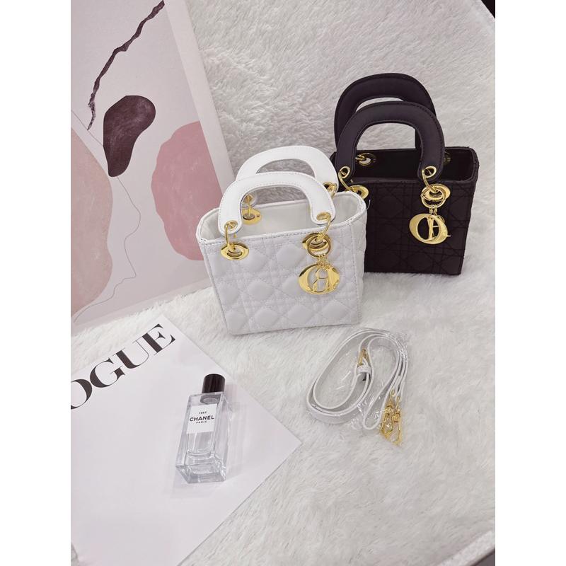 🆈🅰🅽現貨實拍 今年流行包包女2023新款時尚高級感單肩斜背包洋氣粉紅手提戴妃包-細節圖3