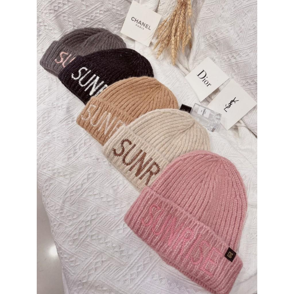 🆈🅰🅽現貨實拍  針織毛帽 針織帽女秋冬保暖包頭冷帽韓版百搭街頭潮牌毛帽凹造型顯臉小 秋冬-細節圖2