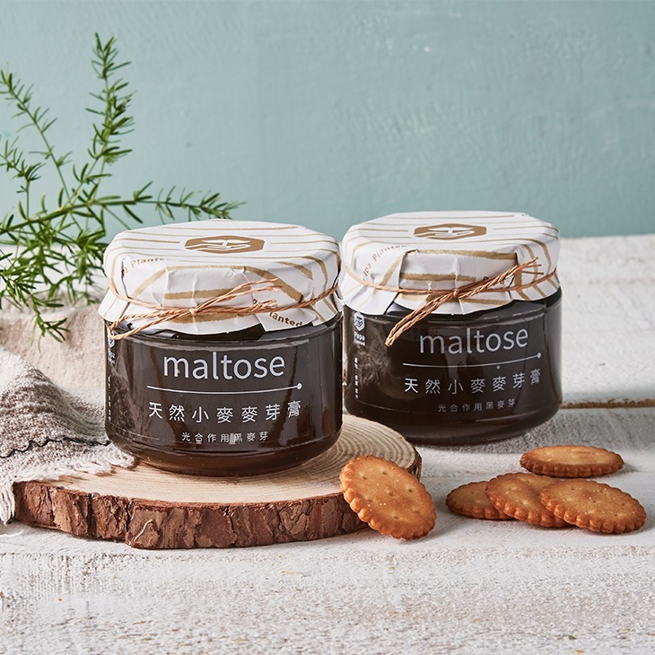 天然小麥麥芽膏禮盒（2入）麥芽寡糖 古法麥芽膏 古早味麥芽餅 送禮推薦 黑麥芽 麥芽牛奶 小農產地直送-細節圖3