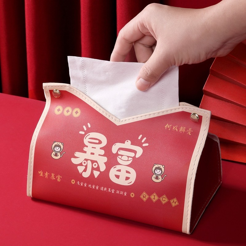 創意ins風文字 面紙套 防水皮革 桌上面紙盒 衛生紙收納 新款衛生紙套 衛生紙盒 面紙盒 餐桌紙巾盒 紙巾套 抽紙盒-細節圖6