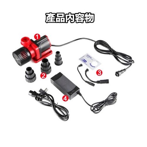 樽麟水族 SUNSUN森森JDP-3500靜音(可調水量)直流變頻沉水馬達3500L水陸馬達-細節圖5