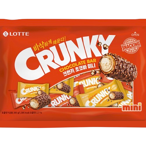 韓國 樂天 Crunky 可可脆 可可脆棒 雙重可可脆棒-細節圖2