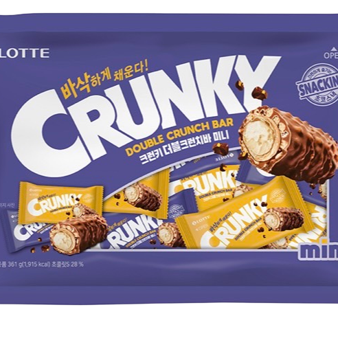 韓國 樂天 Crunky 可可脆 可可脆棒 雙重可可脆棒-細節圖4