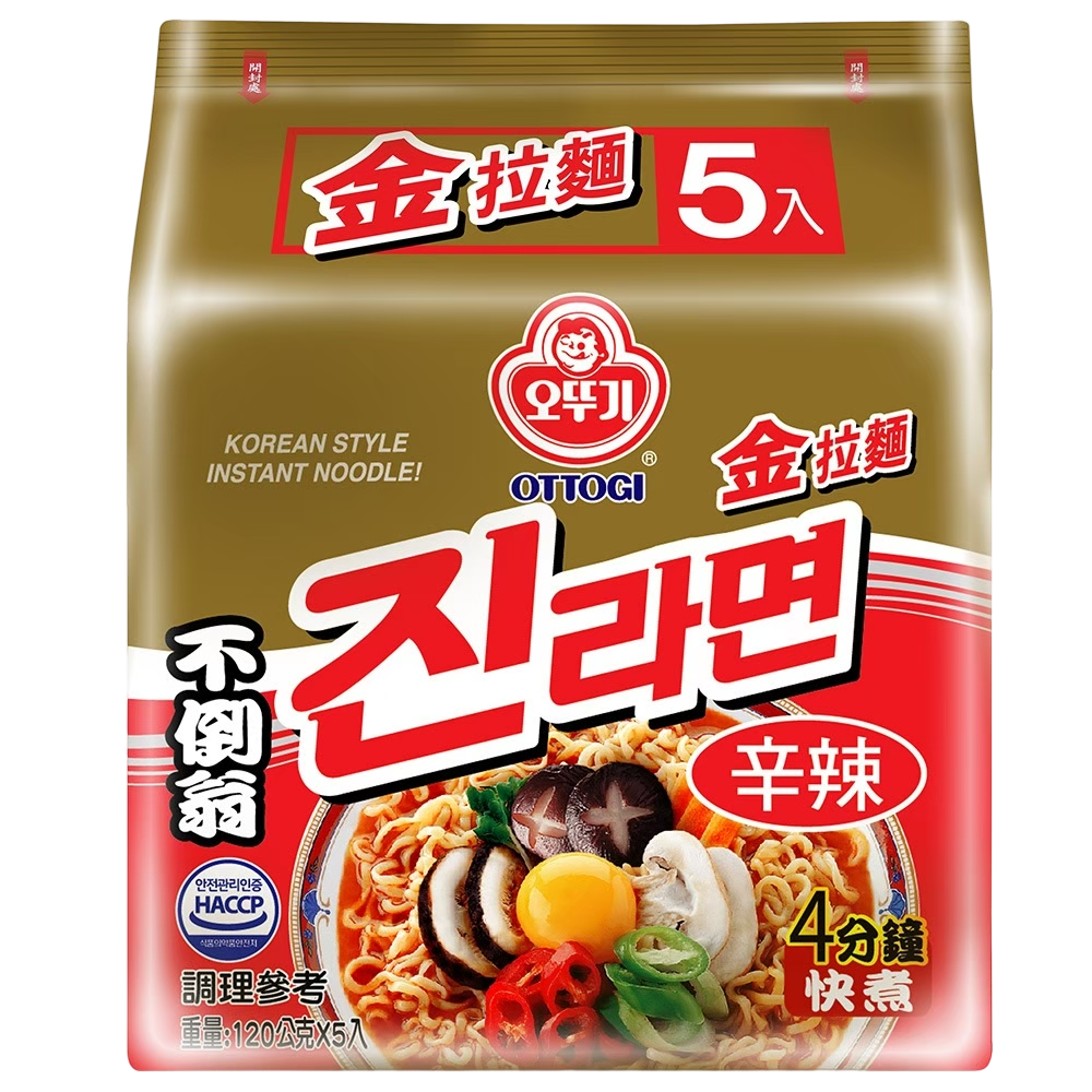 限時促銷 韓國 不倒翁 拉麵 起司、辣起司、烏龍、金拉麵、金拉麵(辣味)、泡菜拉麵-細節圖5