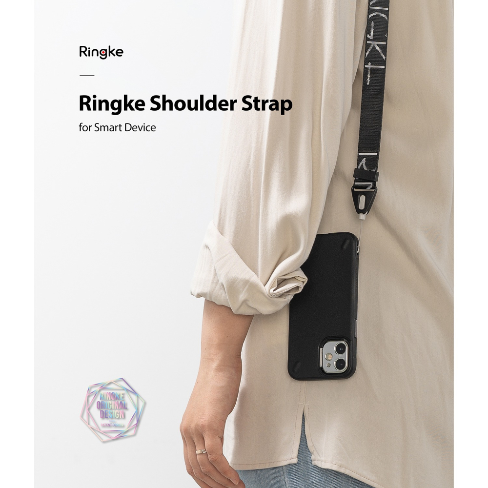 【Rearth Ringke】Shoulder Design Strap 寬版手機肩背帶 官方授權販售-細節圖7