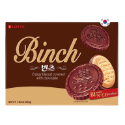 韓國 樂天 LOTTE 餅乾 BINCH 巧克力餅乾 巧克力熱銷第一-規格圖1