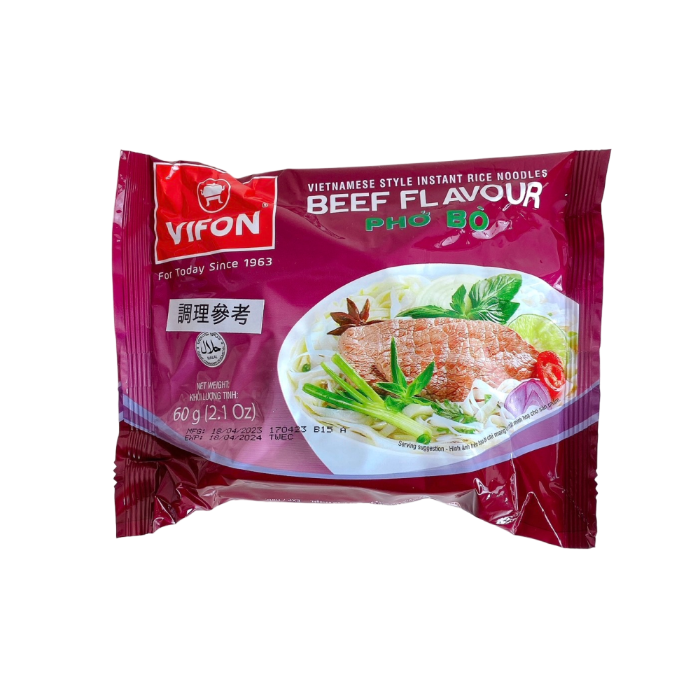 越南 VIFON 速食河粉 牛肉風味 蟹肉風味 雞肉風味 袋麵 碗麵-細節圖6