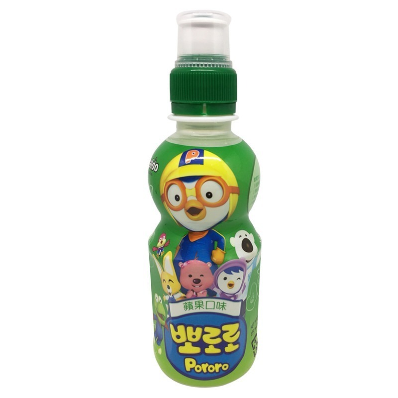 韓國 Paldo 八道 Pororo 啵樂樂乳酸飲料系列  牛奶 草莓 蘋果 熱帶水果 (235ml)-細節圖6