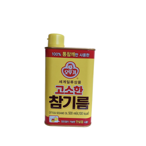 韓國 不倒翁 OTTOGI 芝麻油 55ml l 110ml l 160ml l 500ml(鐵罐）-細節圖3