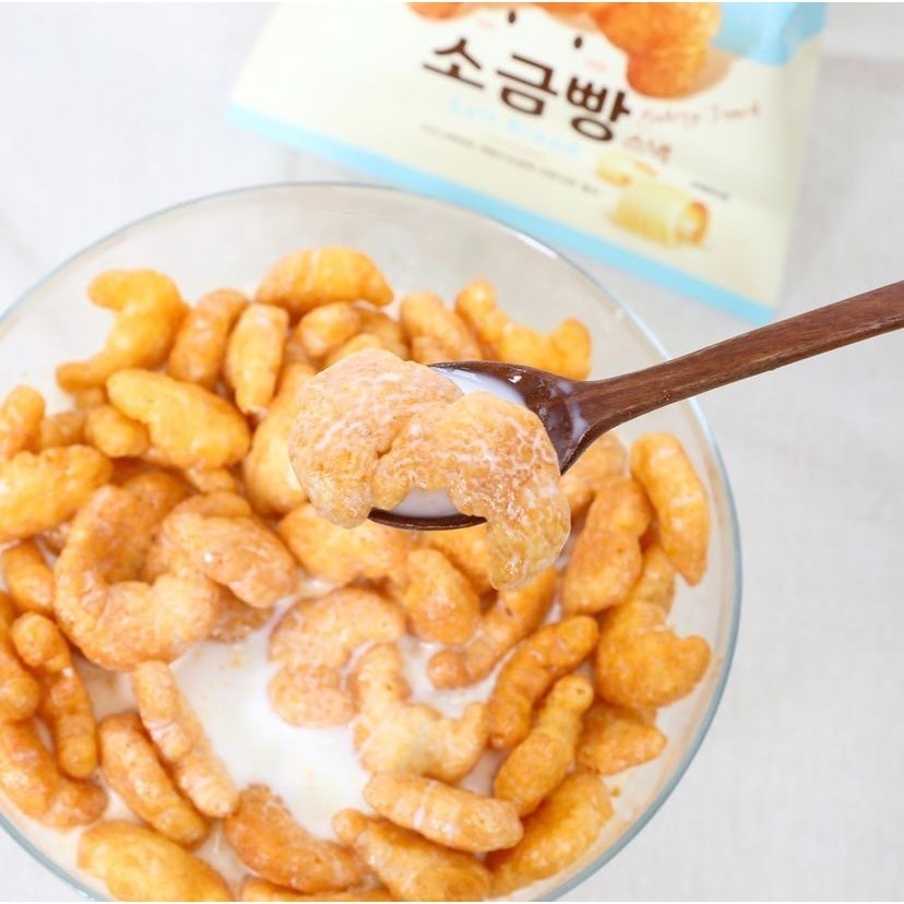 【王女婿】農心 麵包部長 鹽味奶油 l 巧克力風味 牛角麵包造型餅乾 55g-細節圖3