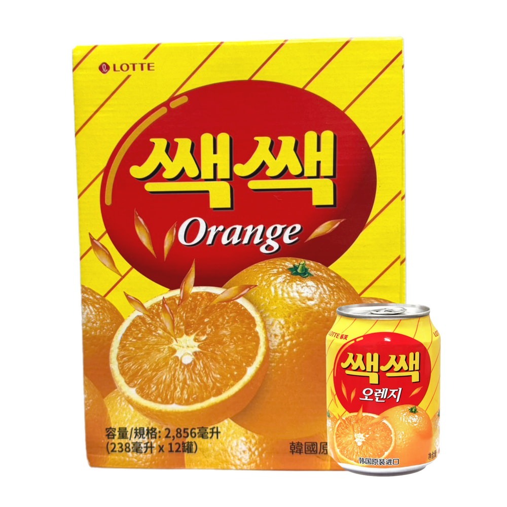 樂天LOTTE 盒裝 粒粒柳橙汁 (每盒12入)-規格圖1