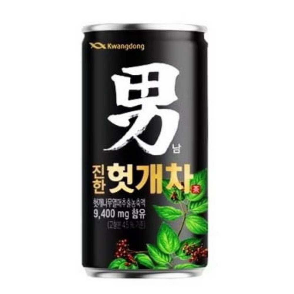 韓國 KD枳椇子風味茶 男茶 180ml-規格圖1