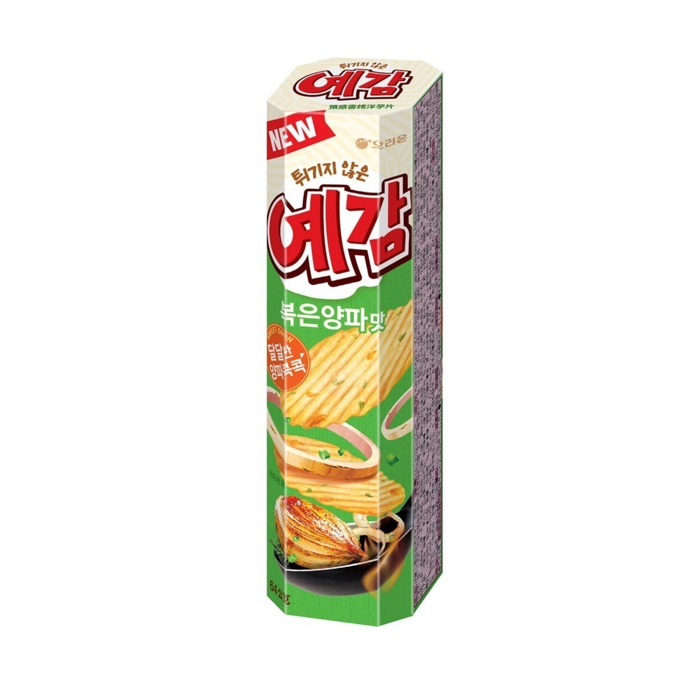 韓國 Orion 好麗友 預感洋芋片 非油炸洋芋片 原味 l 起司 l 洋蔥  64g-規格圖5
