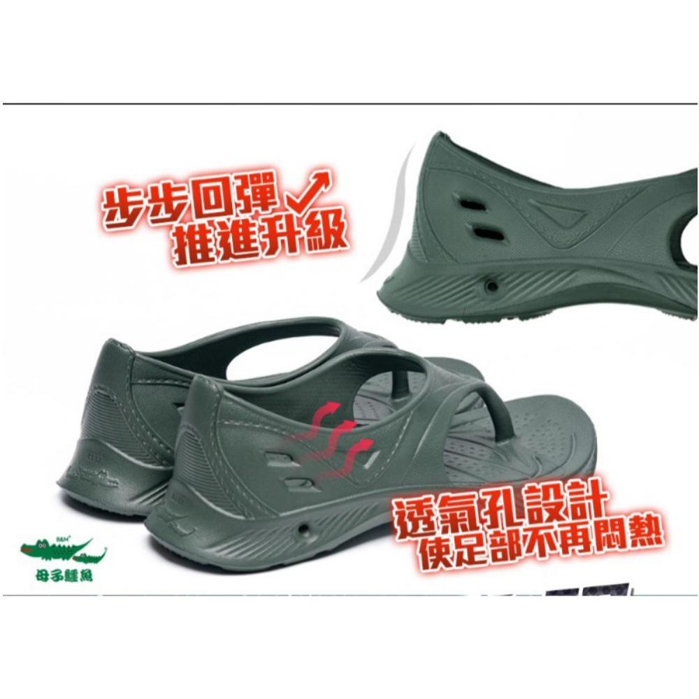 嘉義水上全宏體育【母子鱷魚】(BCU5569) 男女款-飛馳快感蚵技疾速鞋.新款跟上徠-細節圖6