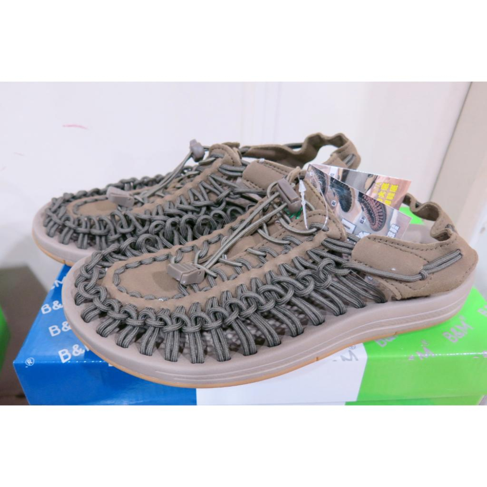 優惠免運☆嘉義水上全宏☆母子鱷魚.BFF5805卓越機能時尚編織護趾運動涼鞋.潮流百搭....-細節圖3