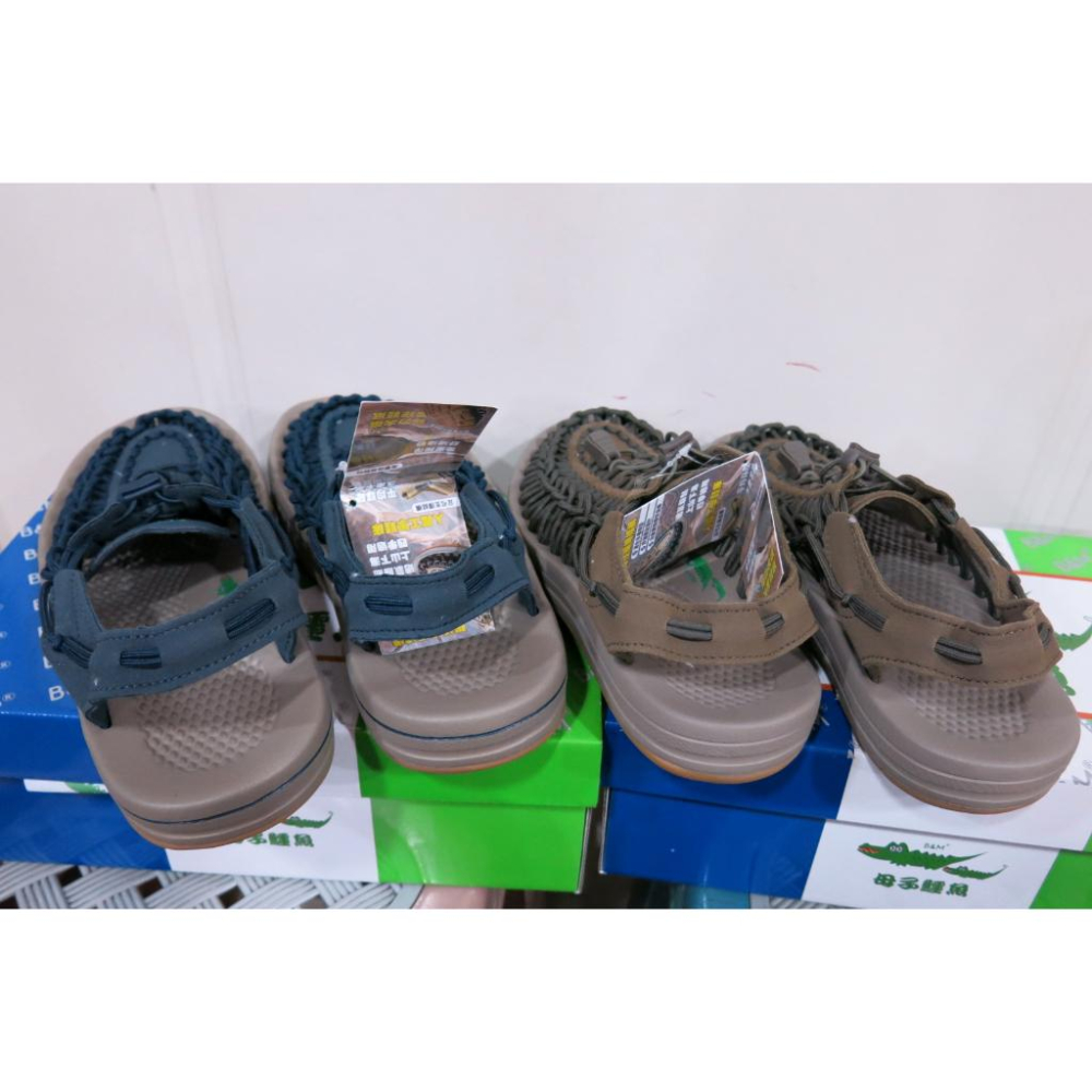 優惠免運☆嘉義水上全宏☆母子鱷魚.BFF5805卓越機能時尚編織護趾運動涼鞋.潮流百搭....-細節圖5