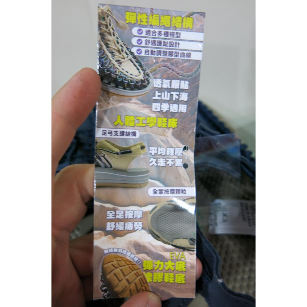 優惠免運☆嘉義水上全宏☆母子鱷魚.BFF5805卓越機能時尚編織護趾運動涼鞋.潮流百搭....-細節圖7