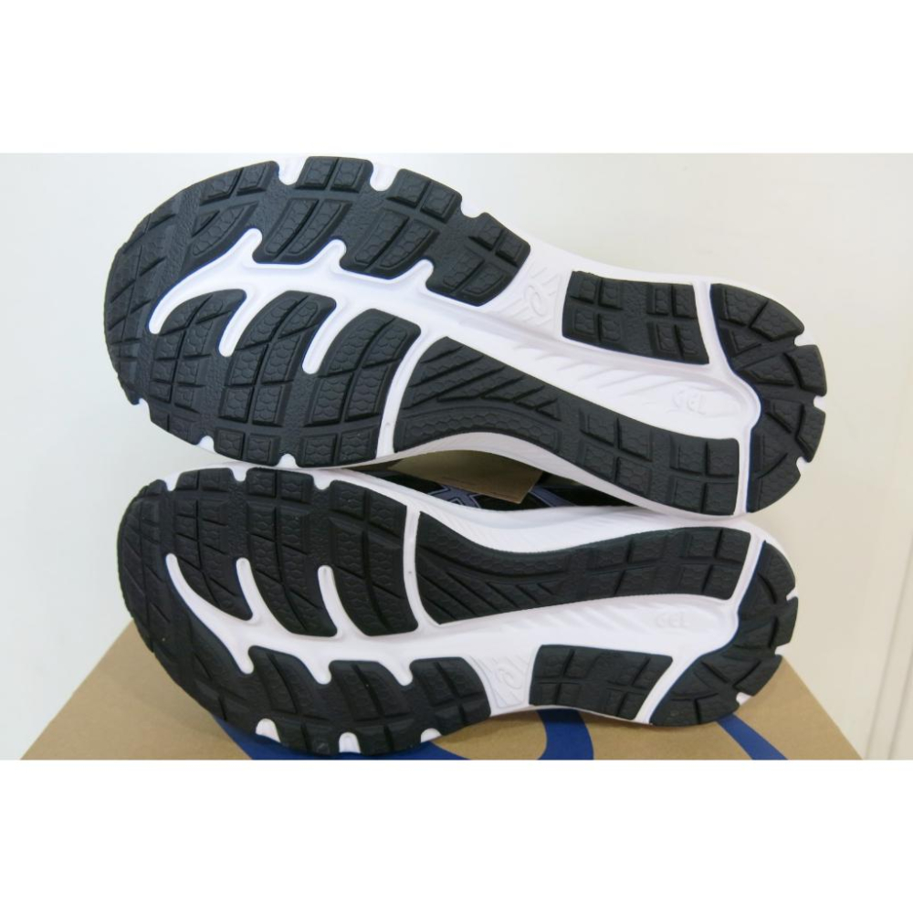 寬楦.超人氣運動.ASICS 亞瑟士 GEL-CONTEND 8 黑紫慢跑鞋.1012B561-401-細節圖5