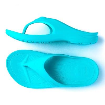 BN68母子鱷魚 三代超跑Y拖 藍綠-細節圖2