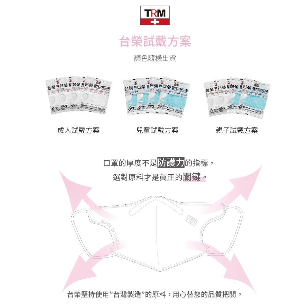 台榮 醫用立體口罩-細節圖5