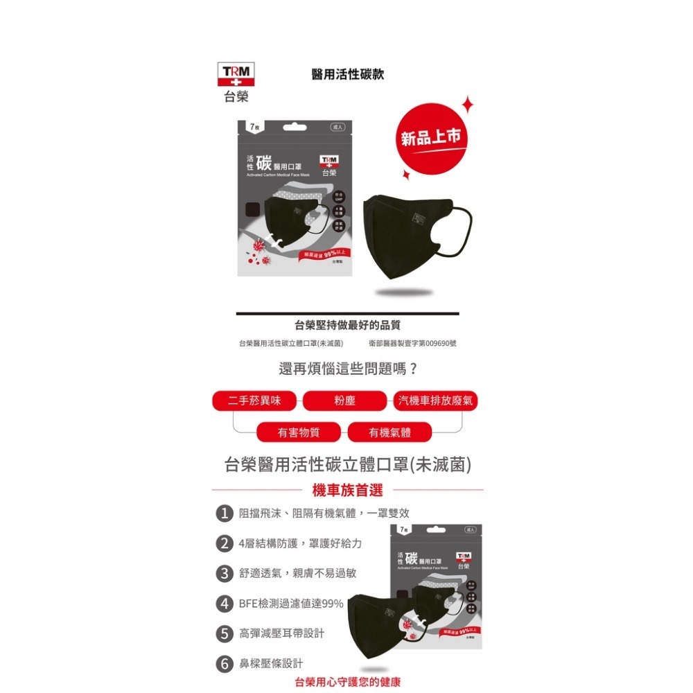 台榮 醫用立體口罩 兒童款 （未滅菌）-細節圖9