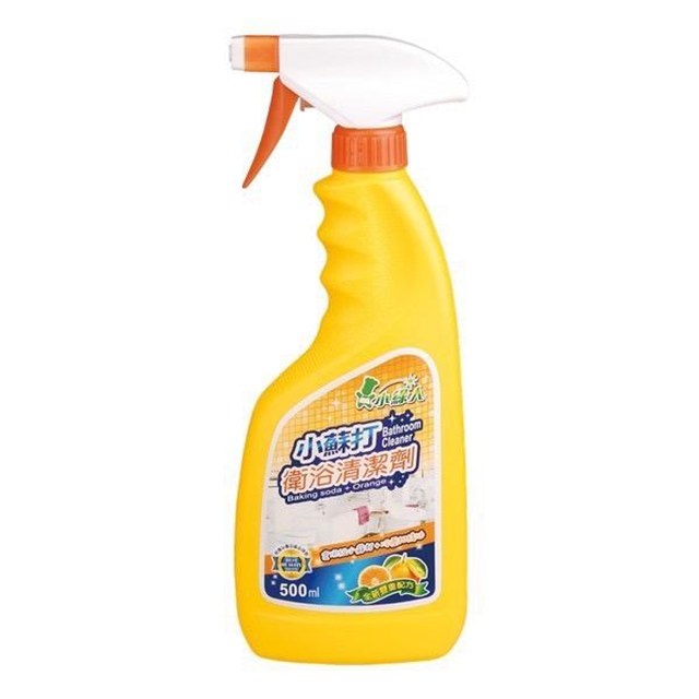 小綠人 小蘇打衛浴清潔劑500ml/神奇小蘇打粉 1000g/神奇檸檬酸 800g-細節圖2