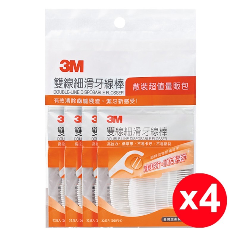 3M 細滑牙線棒 36支/32支 散裝36支x12包 贈48支-細節圖5