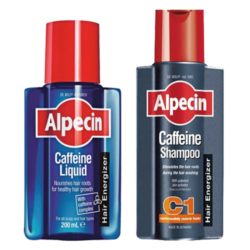 Alpecin 德國髮現工程 咖啡因頭髮液200ml/咖啡因洗髮露250ml