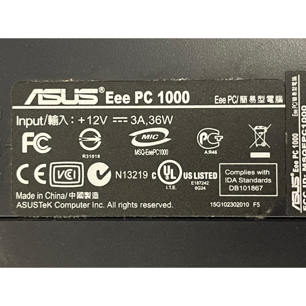 二手 ASUS EEE PC-細節圖3