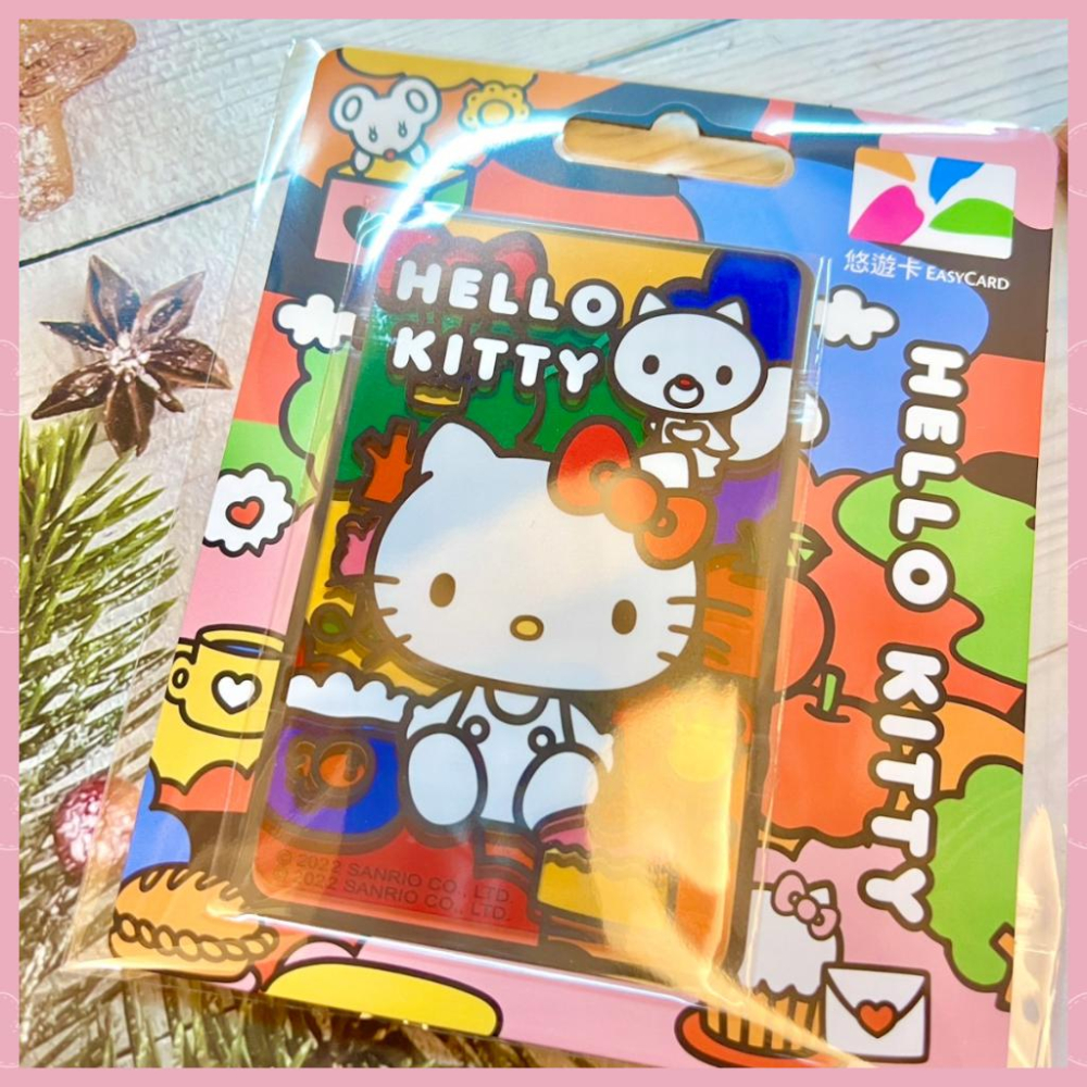 hello kitty 50th 悠遊卡 50週年悠遊卡 hello everyone candy bar-細節圖4