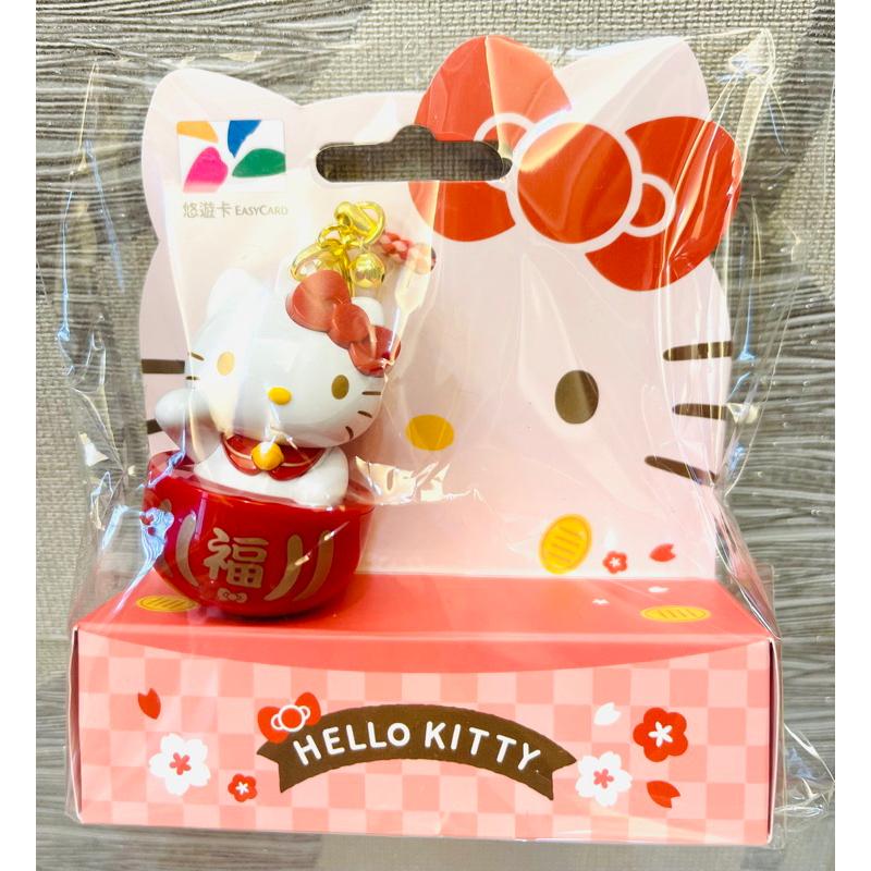 Hello kitty 招財達摩 和風限定版達摩 3D達摩造型悠遊卡 和風達摩造型悠遊卡 和風達摩-細節圖3