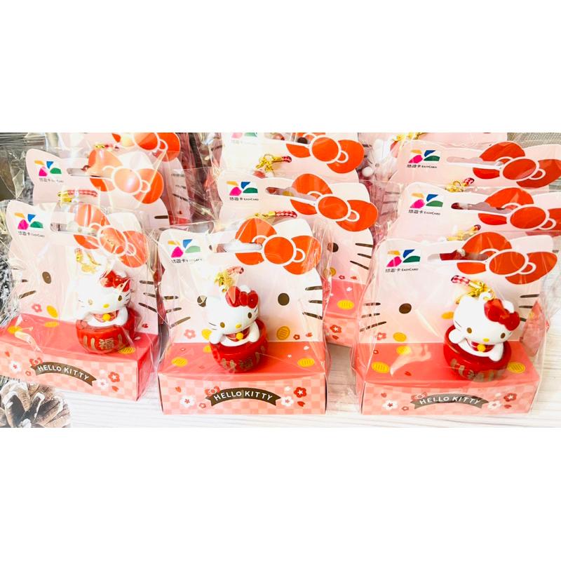 Hello kitty 招財達摩 和風限定版達摩 3D達摩造型悠遊卡 和風達摩造型悠遊卡 和風達摩-細節圖5