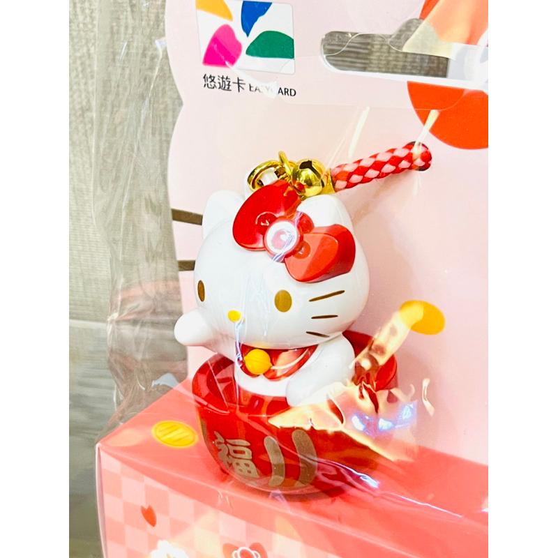 Hello kitty 招財達摩 和風限定版達摩 3D達摩造型悠遊卡 和風達摩造型悠遊卡 和風達摩-細節圖9
