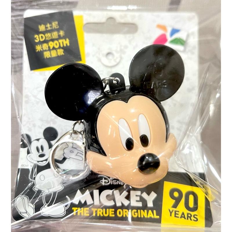 迪士尼3D造型悠遊卡-米奇90TH限量款 米奇大頭悠遊卡 限量 絕版-細節圖3