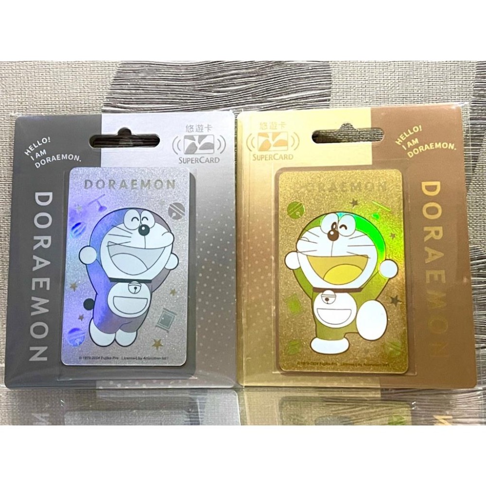 哆啦A夢悠遊卡 可手機儲值 nfc卡 超級悠遊卡 限定金卡 限定銀卡 限定金 限定銀-細節圖4