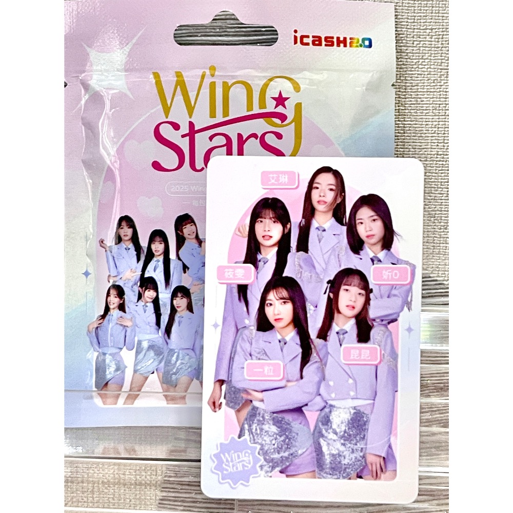 台鋼啦啦隊icash2.0 2025 Wing Stars icash2.0 台鋼啦啦隊女孩盲包 台鋼盲包icash2.-規格圖3