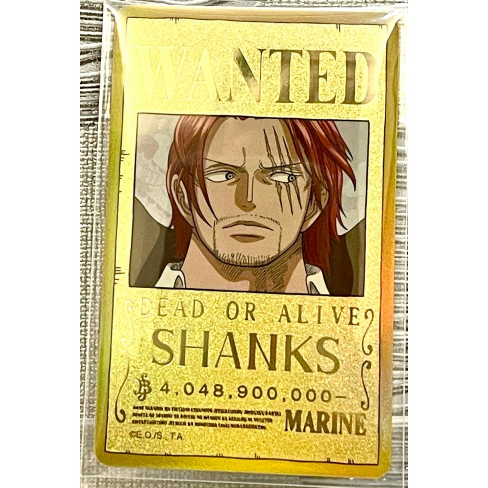 現貨【超級悠遊卡】航海王懸賞圖系列SUPERCARD悠遊卡 紅髮傑克+騙人布 2張一組一起賣-細節圖2