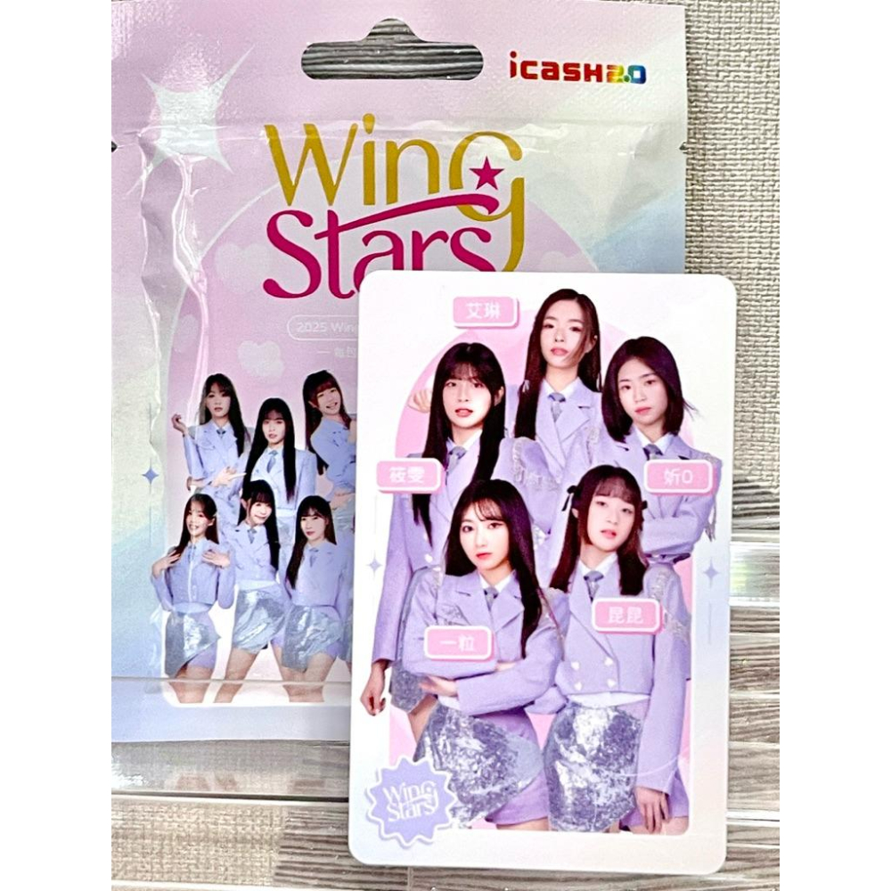 2025 Wing Stars icash2.0 台鋼啦啦隊女孩盲包 台鋼盲包icash2.0 一粒 安芝儇 妡0 李樂-細節圖5