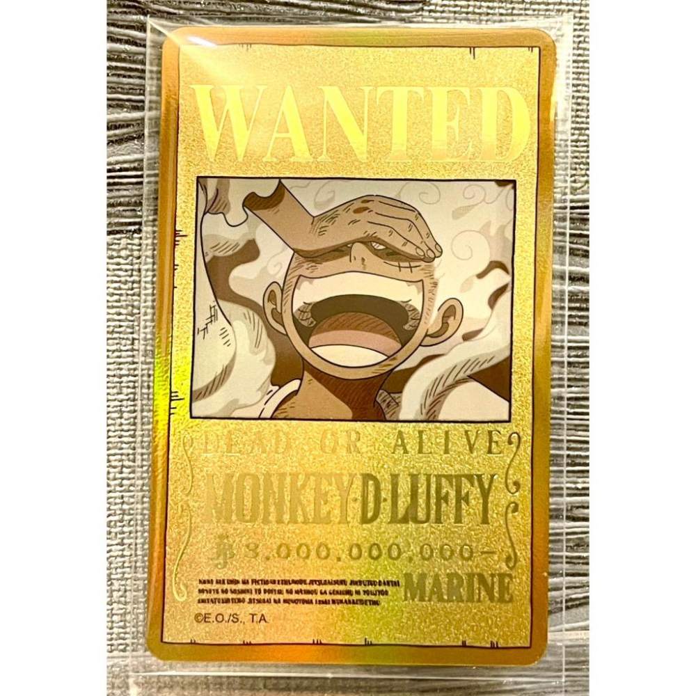 【超級悠遊卡】航海王懸賞圖系列SUPERCARD悠遊卡 盲包 共十四款 魯夫 香克斯 傑克 黑鬍子 巴其 金卡專區-細節圖3