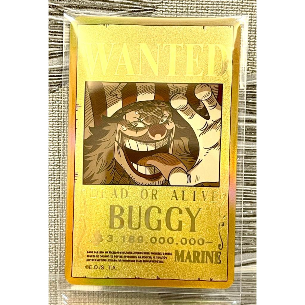 【超級悠遊卡】航海王懸賞圖系列SUPERCARD悠遊卡 盲包 共十四款 魯夫 香克斯 傑克 黑鬍子 巴其 金卡專區-細節圖4