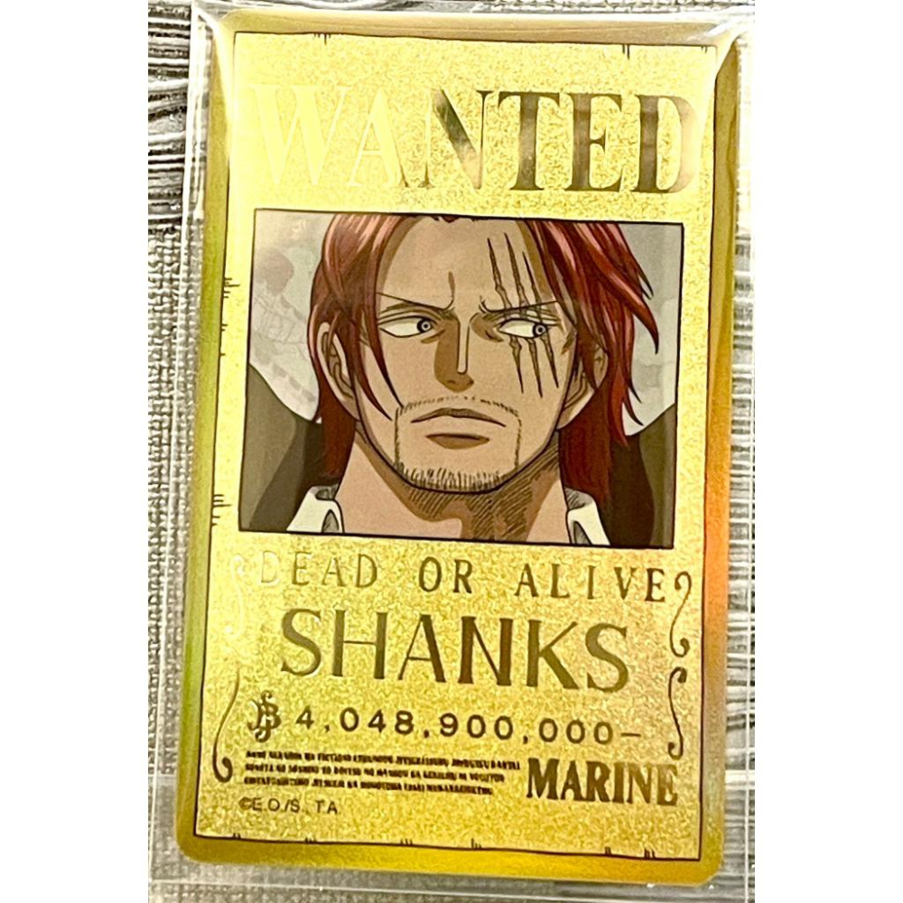 【超級悠遊卡】航海王懸賞圖系列SUPERCARD悠遊卡 盲包 共十四款 魯夫 香克斯 傑克 黑鬍子 巴其 金卡專區-細節圖5