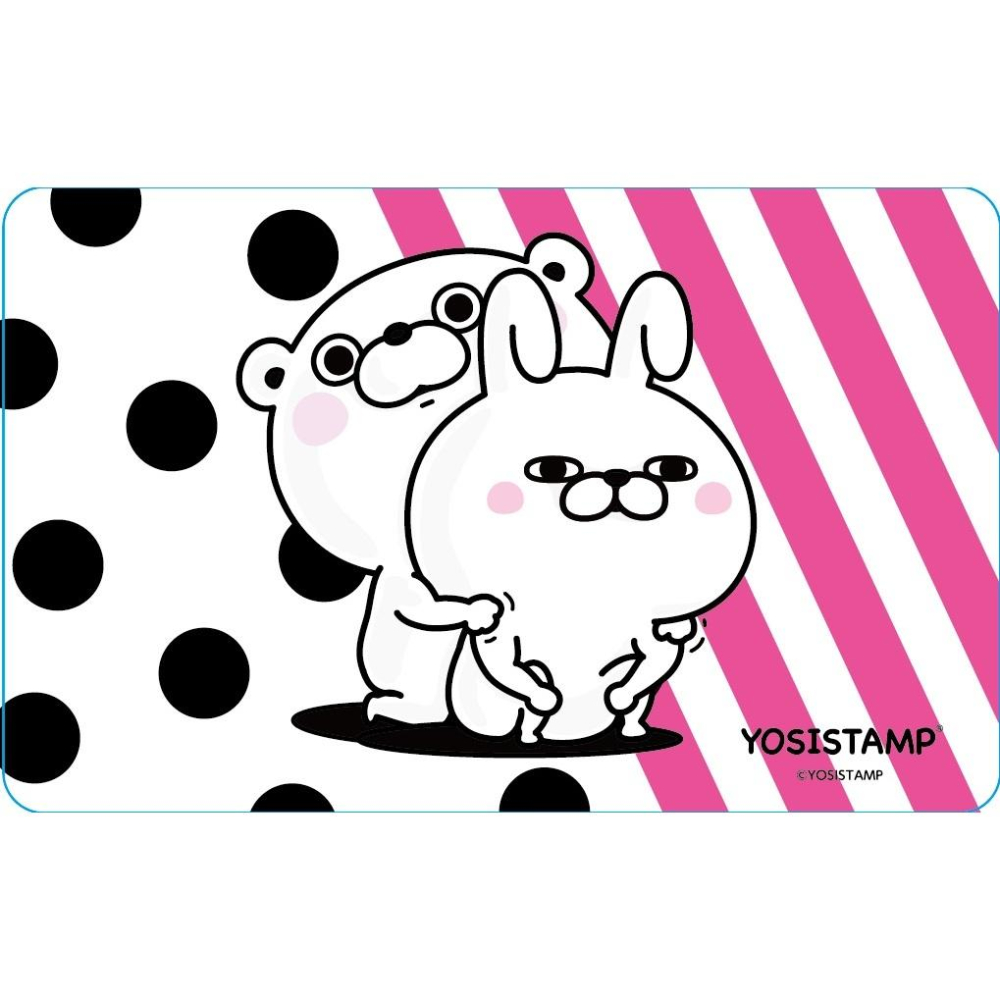 YOSISTAMP 悠遊卡 悠嘻兔 絕版悠遊卡 耀西兔-細節圖2