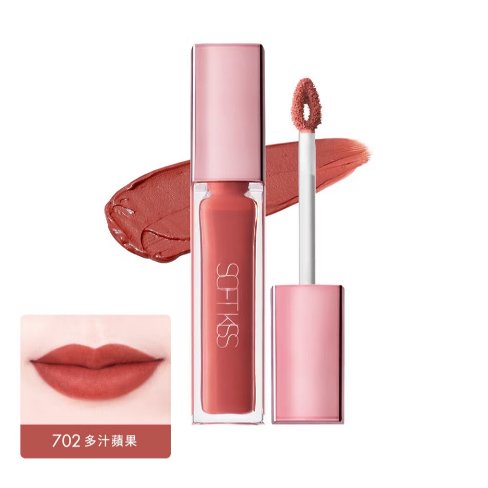 1028 唇迷心竅絲絨唇霧 703熟成草莓/706摩卡櫻桃/704日曬丹橙/701杏仁蜜桃/702多汁蘋果/705琥珀石-規格圖9