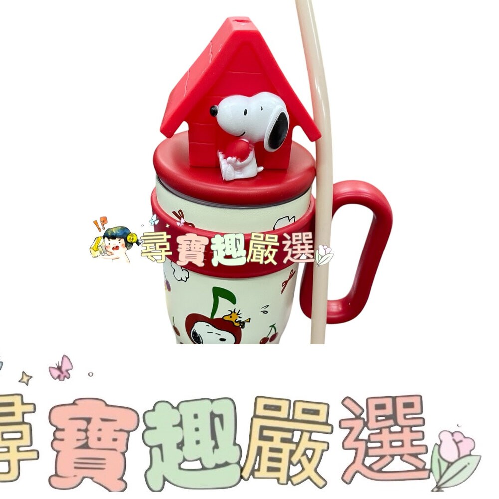 史努比立體造型冰壩冰保溫杯保溫壺 800ml大容量 不鏽鋼內膽 現貨 L01-1-細節圖2