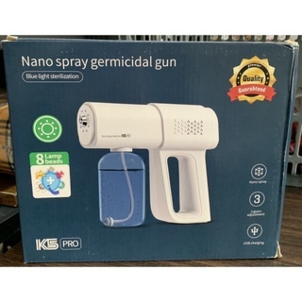 *尋寶趣嚴選*高CP值 全新現貨 K5 Pro酒精 噴霧機 納米 奈米霧化消毒槍 充電款 深藍色盒/賣場另有高質感強力噴-規格圖6