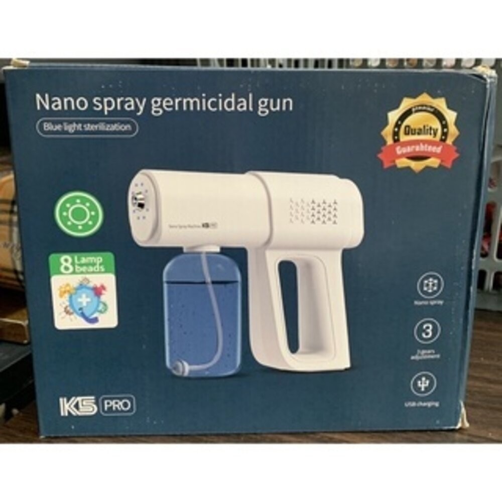 *尋寶趣嚴選*高CP值 全新現貨 K5 Pro酒精 噴霧機 納米 奈米霧化消毒槍 充電款 深藍色盒/賣場另有高質感強力噴-規格圖5