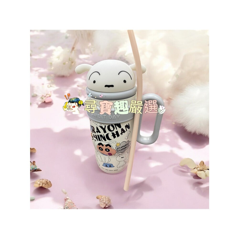 蠟筆小新系列冰壩杯 保溫杯保溫壺800ml 不鏽鋼316內膽 可泡茶葉內含濾網現貨 快速出貨現貨-規格圖7