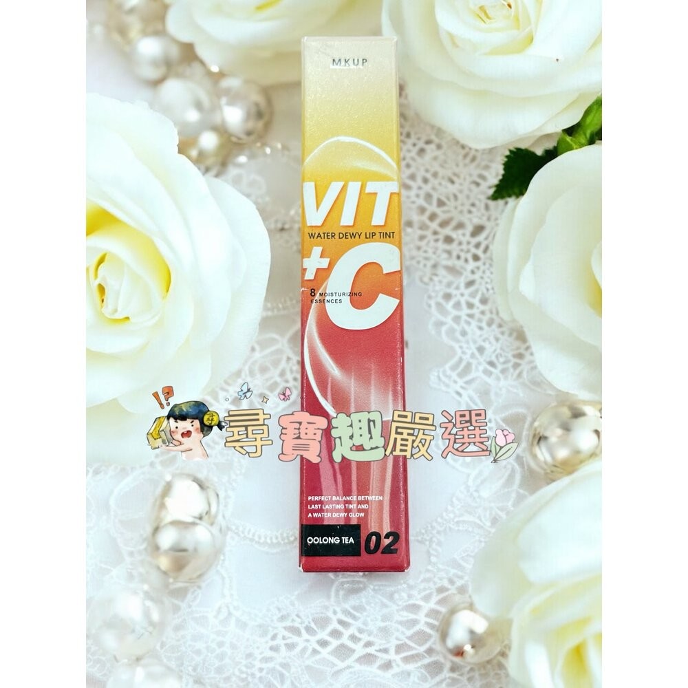 MKUP 美咖 超啾C持久光潤唇釉 01水蜜桃/02烏龍茶/03蜜蘋果/04紅石榴-規格圖6