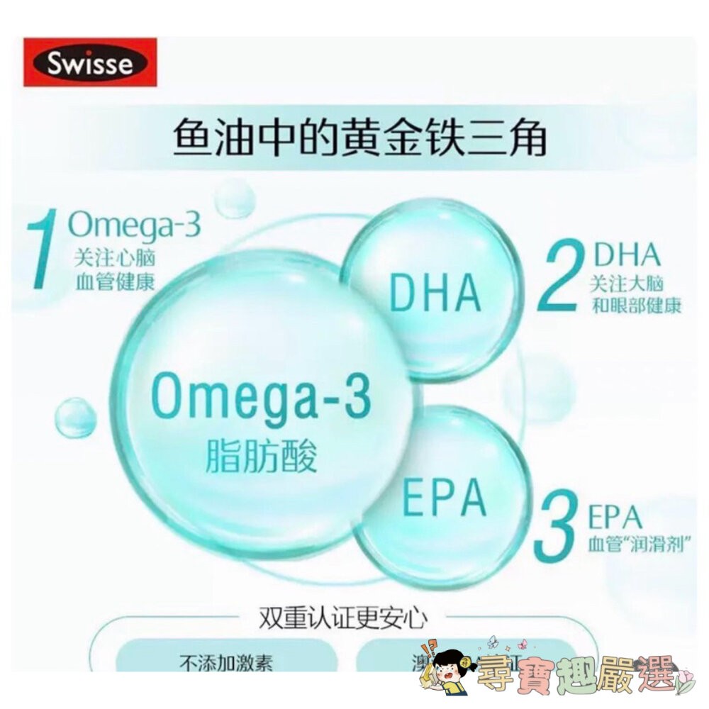 澳洲Swisse斯維詩正品現貨 高濃度無腥味魚油/400粒/1000mg/1500mg  3-2現貨-細節圖5