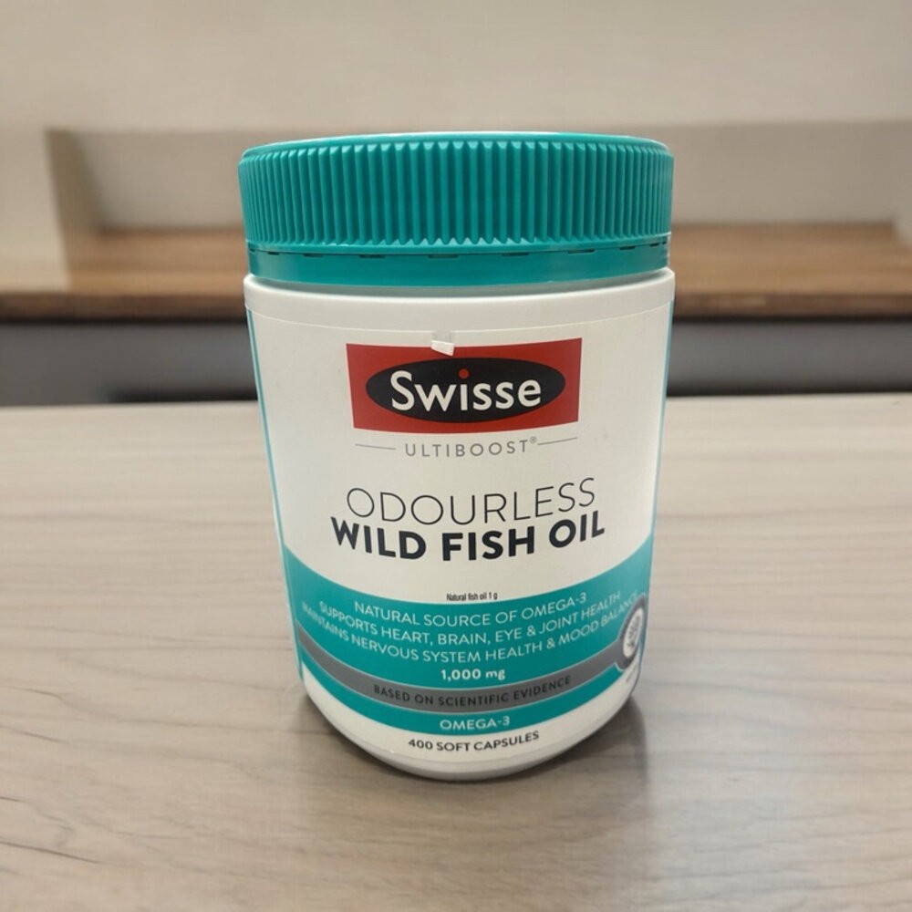 澳洲Swisse斯維詩正品現貨 高濃度無腥味魚油/400粒/1000mg/1500mg  A02-14-規格圖6